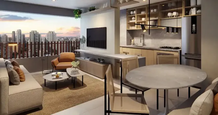 Apartamento de 58m² com 2 Dormitórios e Vaga – Quase Pronto para Morar