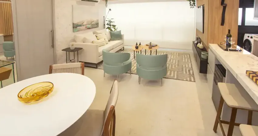 Apartamento Inteligente e pronto para morar de 68,5m² no Pratical Life Campo Belo | Modernidade e Conforto