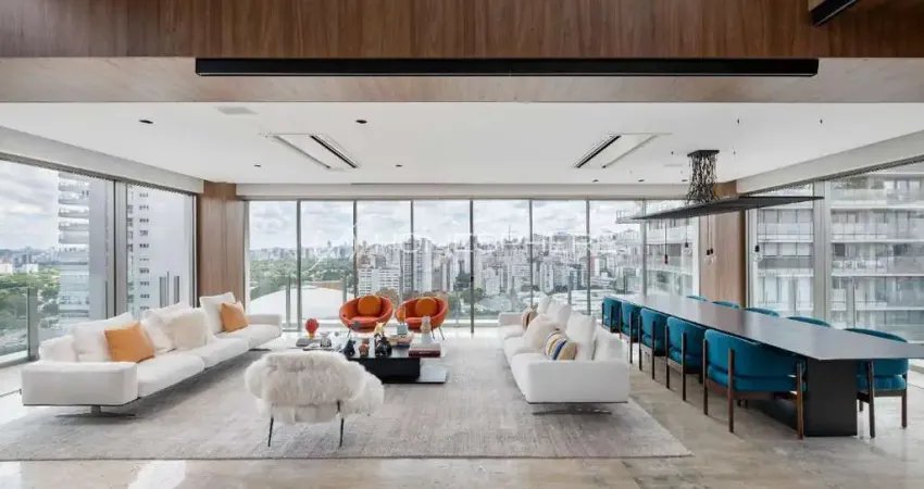 Diamani Ibirapuera Rua do Livramento, 251. Cobertura à venda Ibirapuera, 4 quartos sendo 4 suítes, piscina aquecida, área gourmet, 672 m² e 7 vagas. Cobertura de luxo a poucos passos do Parque do Ibir