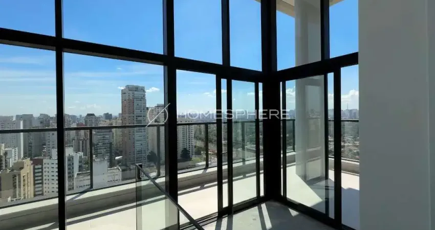 Ibirapuera park houses alameda jauaperi, 185. cobertura à venda birapuera, 4 quartos, sendo 4 suítes, 281 m², vista para o parque ibirapuera, 3 vagas e lazer completo no gafisa ibirapuera park houses