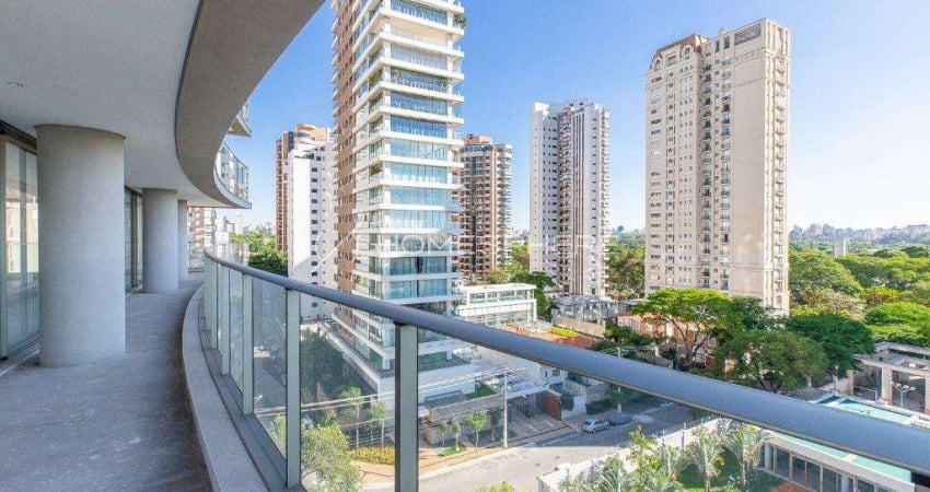 Condomínio bellini ibirapuera rua do livramento, 250. apartamento à venda em ibirapuera, 4 quartos, sendo 4 suítes, projeto de joão armentano, 632 m², 7 vagas e lazer. apartamento de luxo à venda