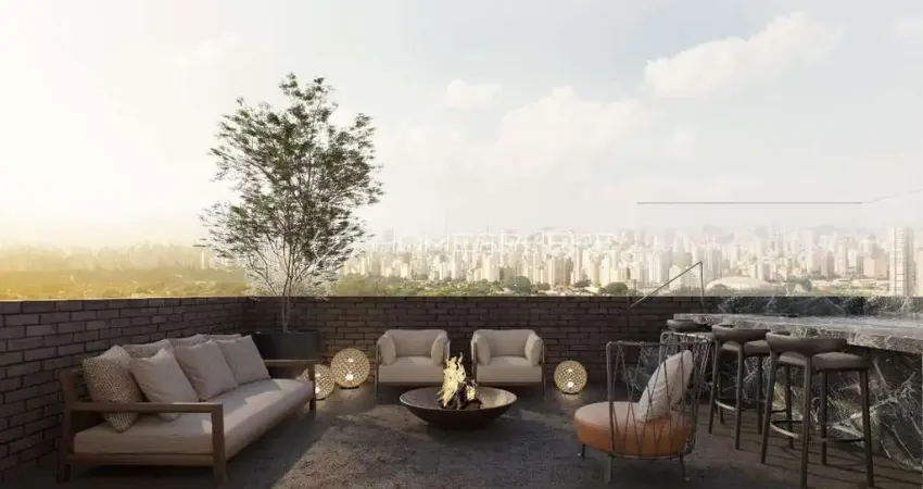 A|G Art AG Residences Rua Alves Guimarães, 201 Pinheiros. Cobertura à venda com Projeto de João Armentano, 722 m², 4 suítes, piscina, área gourmet e 6 vagas. Cobertura no contrapiso com projeto Arment