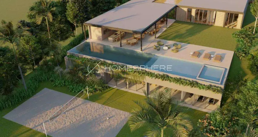 Casa à venda na Quinta da Baroneza, Bragança Paulista - SP. 1399 m², vista para mata, 6 quartos, sendo 6 suítes, piscina, beach tennis, área gourmet e 3 vagas. Pronta para morar