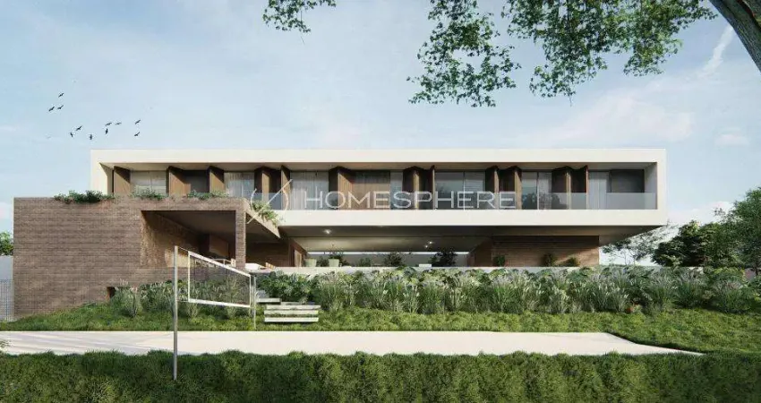 Maior condomínio de campo do Brasil - Quinta da Baroneza. Projeto Gui Mattos Quinta da Baroneza, casa à venda, vista para o verde, 1486 m², 6 suítes, área gourmet e piscina. Bragança Paulista - SP