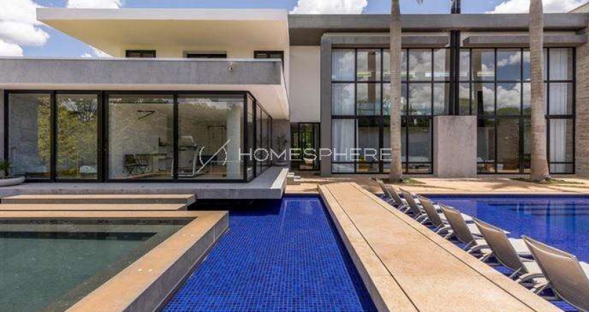 Casa Condomínio Quinta da Baroneza II. Mansão à venda na Quinta da Baroneza, Projeto Maurício Karam, 1800m², 8 suítes, quadra de tênis, piscina, spa e paisagismo de Alex Hanazaki