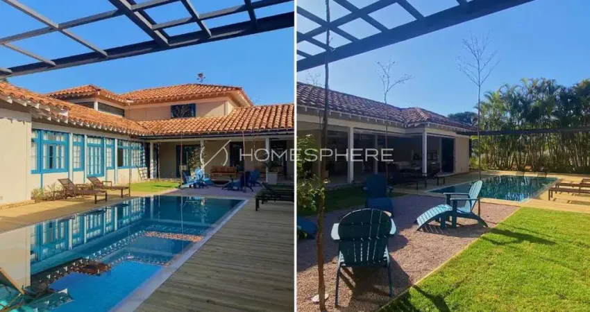 Condomínio Quinta da Baroneza Casa à venda na Quinta da Baroneza em frente ao Clube Hípico, 1050m², 5 quartos, sendo 5 suítes, piscina, área gourmet e 4vagas. Qta.da Baroneza Bragança Paulista