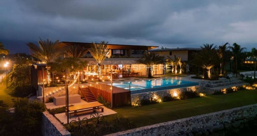 Condomínio Reserva das Aroeiras - Angra dos Reis. Casa à venda em condomínio destinado a grandes embarcações! Casa com 8 suítes, 1.131m², Spa, salão de jogos, piscina e vista para o mar