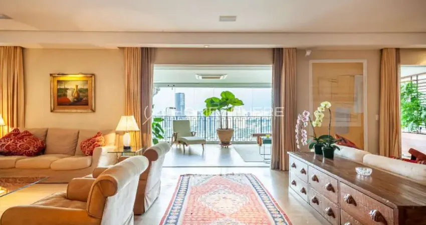 Apartamento para locação no Condomínio Parque Cidade Jardim — Rua Armando Petrella, 431 — Cidade Jardim. Apartamento 236 m², mobiliado, 2 suítes e vagas