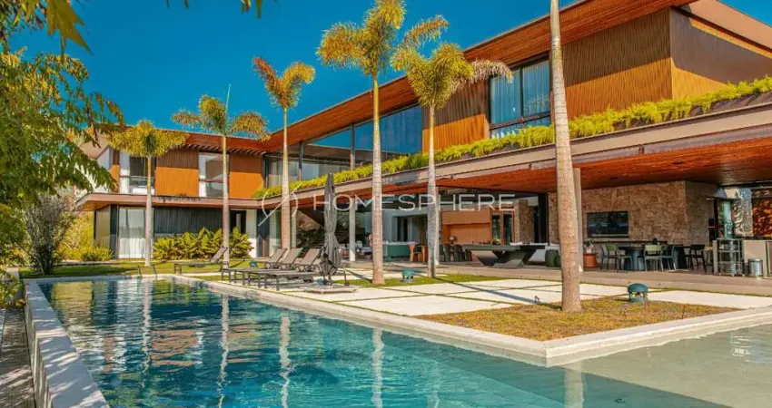 Casa à venda Fazenda da Gama Itupeva SP. Residencial Fazenda da Grama com 1600m², 6 quartos, sendo 6 suítes, projeto Lucas Padovani e decoração Jader Almeida