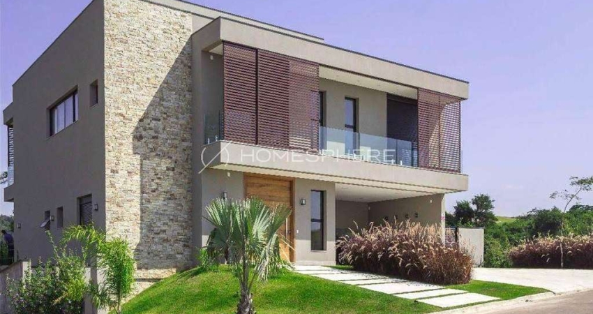 Fazenda Serra Azul - Senpar - Condomínio fechado com casas de alto padrão. Casa à venda em Serra Azul, Itupeva com 640 m², 5 suítes, piscina climatizada, vista livre, 6 vagas. Condomínio Fazenda Serra