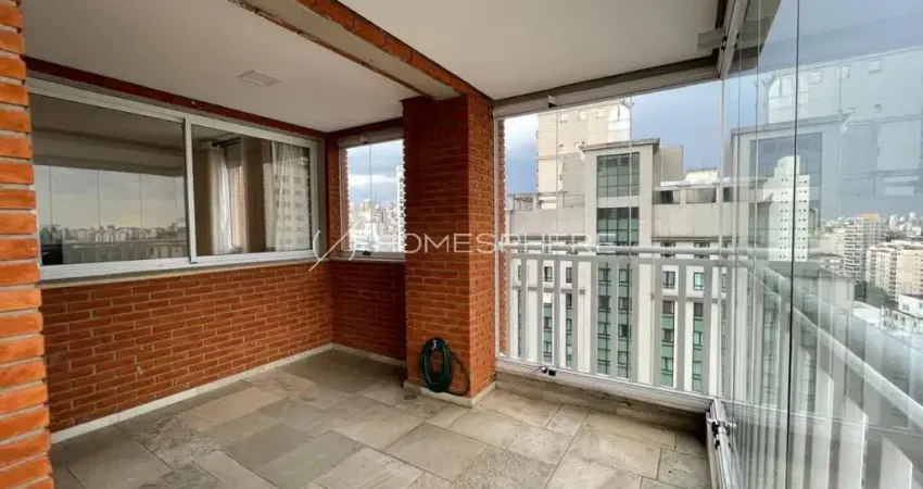 Apartamento com 168 m², 2 quartos sendo 2 suítes para alugar no bairro Jardim Paulista.