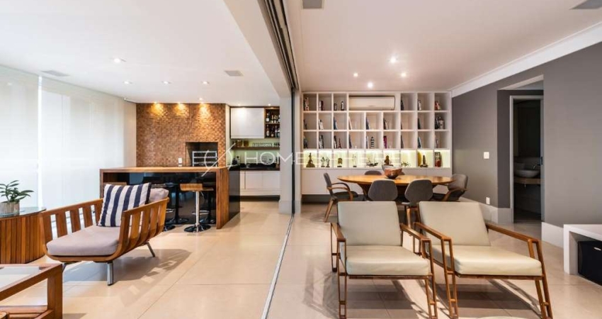 Condomínio London Vila Nova Conceição/Itaim Bibi Rua Dr. Guilherme Bannitz, 55. Apartamento à venda com 162m², 3 suítes, varanda gourmet, 3 vagas e lazer no Condomínio London - Itaim Bibi