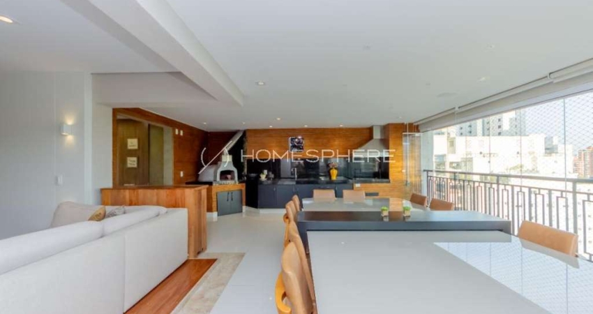 Apartamento com 250 m², 4 quartos sendo 4 suítes à venda no bairro Vila Mariana Semi-mobiliado.