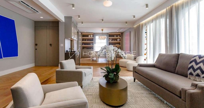 Edificio Santa Margherita Rua Bela Cintra, 2271. Apartamento à venda 270m², 3 suítes, reformado, home office, 3 vagas e lazer no condomínio Santa Margherita da Lindenberg