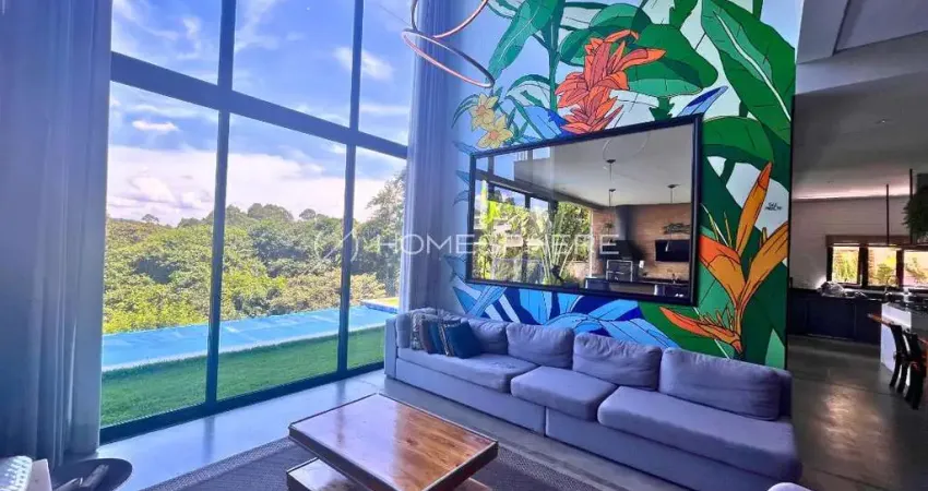 Casa a venda Condominnio Itahye em Alphaville, 4 suites, lazer completo,  vista  para área preservada