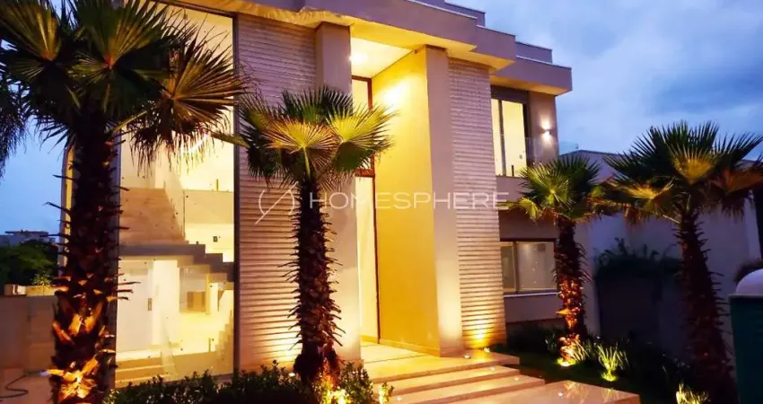 Casa alto padrao a venda no Condominio Alphaville 1, 4 suites, projeto Arquiteta Leonice Alves
