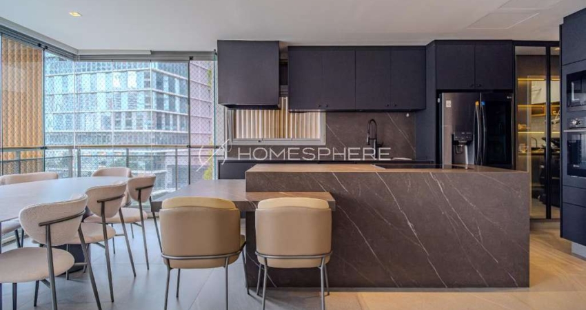 Apartamento com 168 m², 3 quartos sendo 3 suítes à venda no bairro do Brooklin.