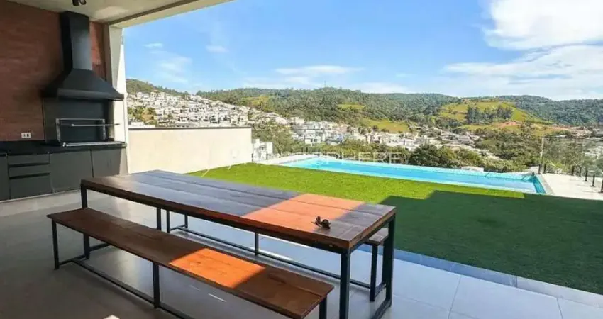 Casa a venda 420m, 3 suites, vista espetacular no Residencial New Ville em Santana de Parnaíba