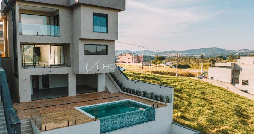 Casa contemporânea a venda com vista espetacular no Condominio Reserva Santa Anna