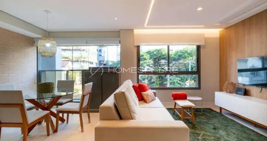 Condomínio Filadelfo V. Nova Conceição | Pronto para Morar - CONX | Studio de Luxo Reformado e Mobiliado à Venda na Vila Nova Conceição – Condomínio Edifício Filadelfo | 70m² | Rua Professor Filadelfo