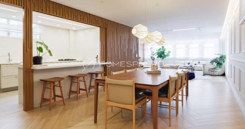 Condomínio Amaralina Jardins Peixoto Gomide, 1561. Apartamento à venda Jardim América, 260 m², 4 suítes e 2 vagas. Reformado na parte plana dos Jardins
