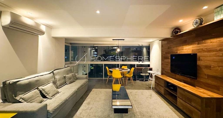 Apartamento com 96 m², 2 quartos sendo 1 suíte, 2 vagas de garagem e deposito privativo à venda no bairro Vila Olímpia.