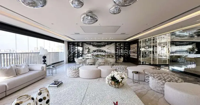 Apartamento para locação e venda com 280.0 m², 3 suítes no bairro de Moema próximo ao Parque Ibirapuera