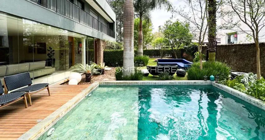 Casa a venda em aldeia da serra, com vista para o lago, 4 suítes, piscina e muito design .