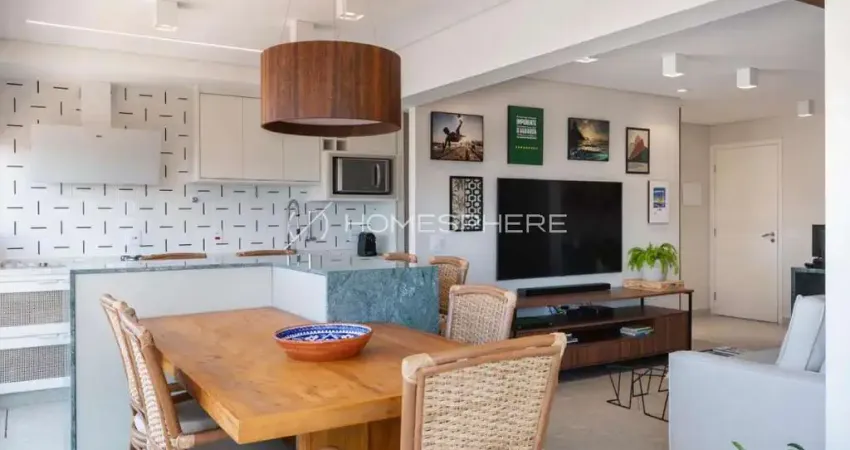 Estúdio de 72 m², super moderno e com vista incrível, localizado no coração de pinheiros