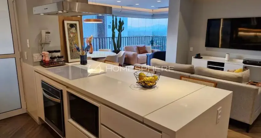 Apartamento sofisticado e inteligente em pinheiros | 100 m² | 2 suítes