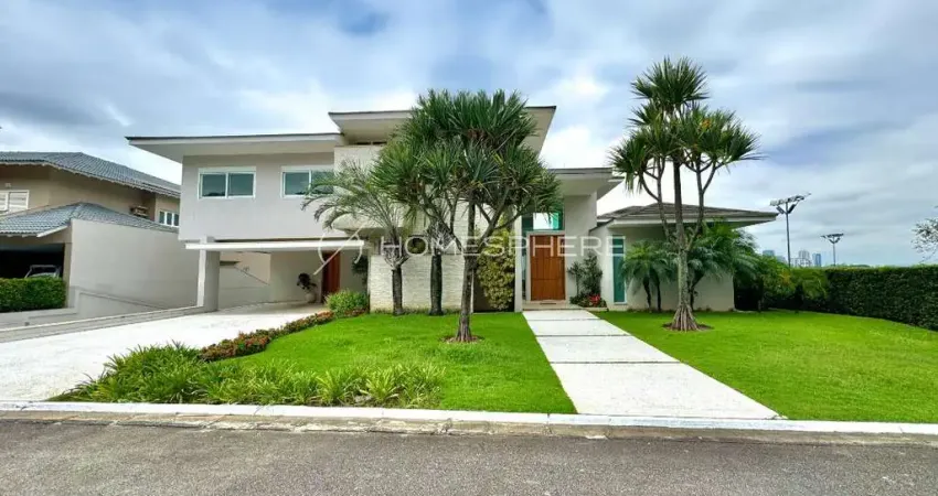 Casa de luxo à venda no alphaville zero com 4 suítes, piscina de borda infinita e lazer completo