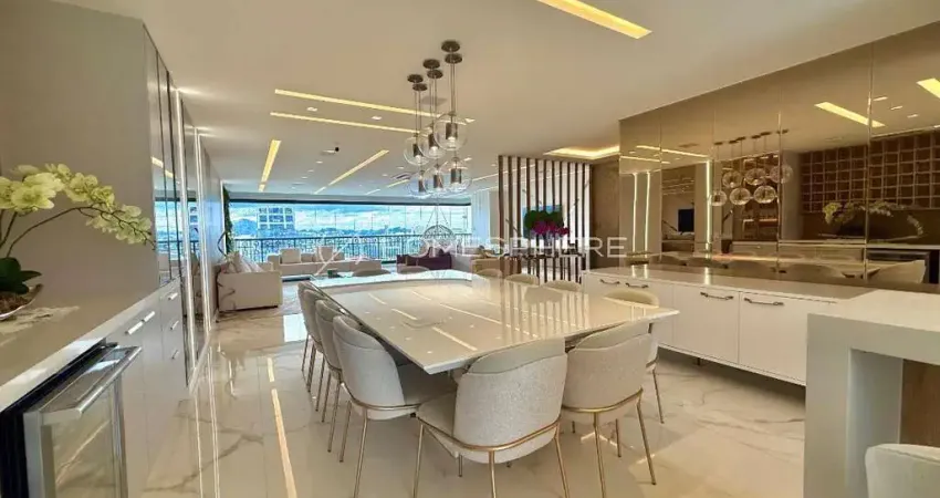 Apartamento de alto padrão à venda no myrá alphaville com 3 suítes e 5 vagas de garagem