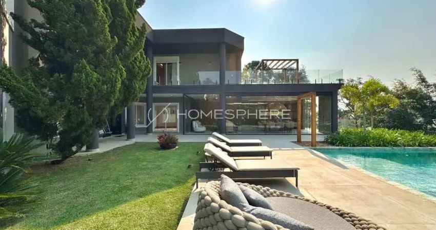 Casa impecável no tamboré 1 — 5 suítes, mobiliada e decorada, em condomínio de alto luxo