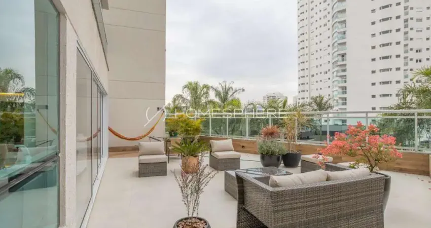 Apartamento a venda garden one gramercy park at 185,45 m², 3 suítes - alphaville