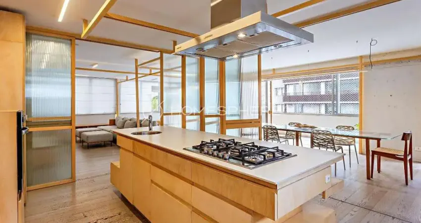 Condomínio rio araguaia rua tatuí, 89, jardim américa. apartamento à venda no jardim américa com 253 m², 3 suítes, varanda, reformado e 2 vagas