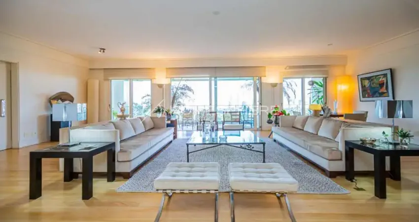 Condomínio bosque do morumbi jardim guedala r. albertina de oliveira godinho, 68. apartamento de luxo à venda com 648 m², 4 suítes, varanda com vista livre para o parque alfredo volpi