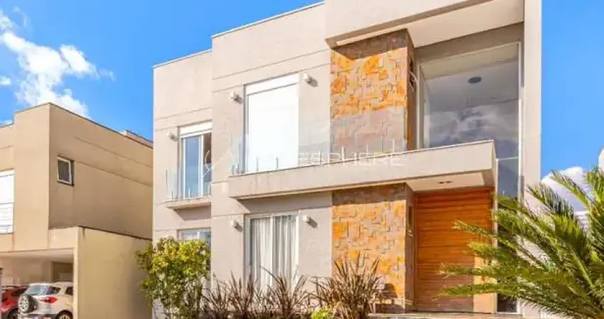 Casa à venda no condomínio villa solaia alphaville com 4 suítes e vista para a mata