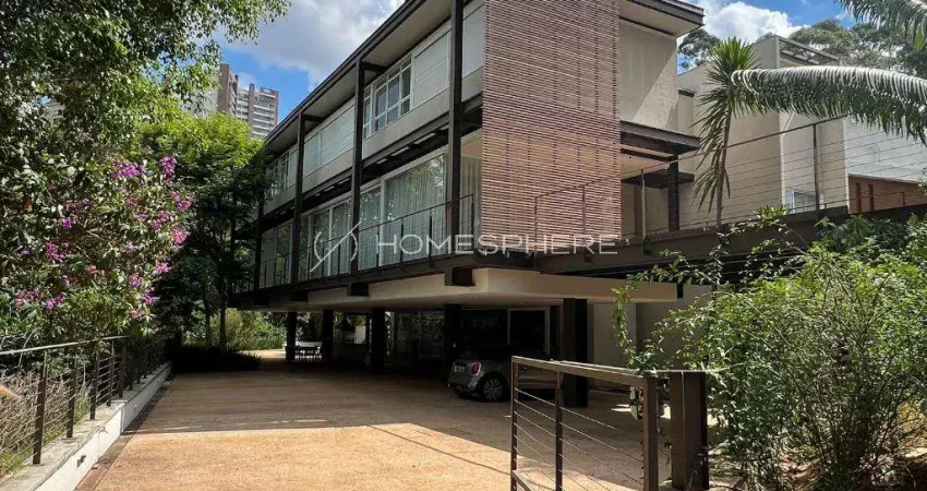 Casa de luxo à venda no residencial melville alphaville com 4 suítes, cinema e piscina integrada