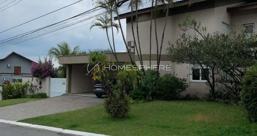 Casa à venda no residencial 3 alphaville com 4 suítes, piscina e área gourmet