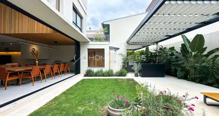 Casa Contemporânea no Brooklin ao lado da Hípica Santo Amaro | 500 m² | 3 Suítes | Jardim e Área Gourmet