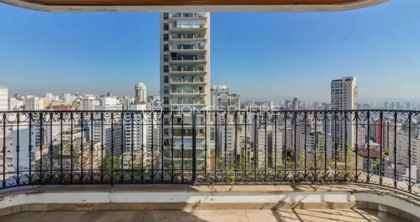 Cobertura Duplex 330,00 m2 com Vista, 4 quartos, 5 vagas – Higienópolis / Santa Cecília