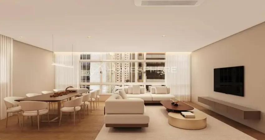 Apartamento com 207 m², 3 quartos sendo 3 suítes à venda no bairro Jardim Paulista.