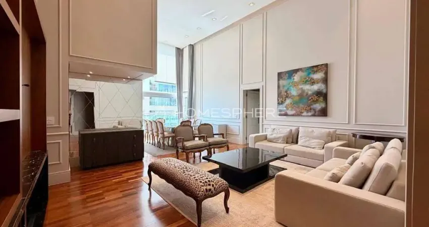 Apartamento com 173 m², 3 quartos sendo 3 suítes para alugar no bairro Brooklin Paulista.