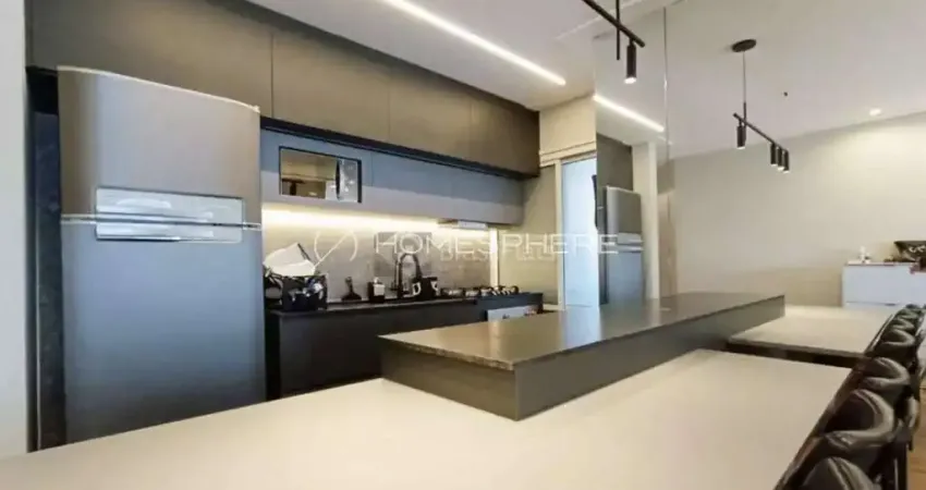Apartamento sofisticado no Brooklin | 75 m² | 2 dormitórios | Varanda | 2 vagas | Condomínio clube