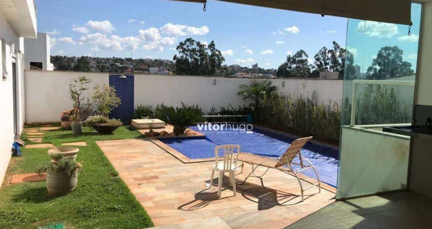 Casa com 4 dormitórios à venda, 447 m² por R$ 4.200.000,00 - Condomínio Reserva do Vale - Morada da Colina - Uberlândia/MG