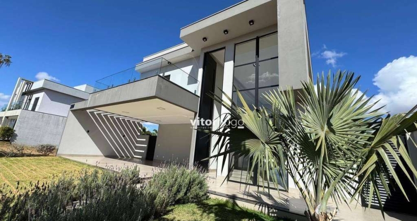 Casa com 4 dormitórios à venda, 305 m² por R$ 3.000.000,00 - Condomínio Alphaville 1 - Uberlândia/MG
