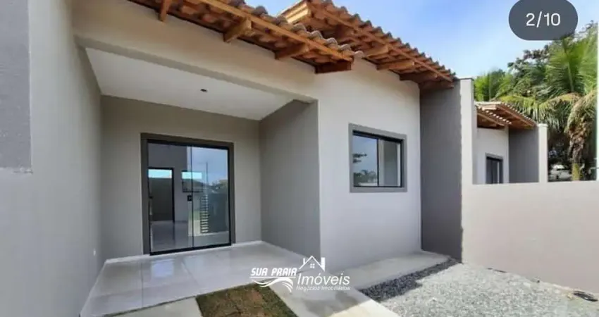 Casa com 2 quartos à venda no Piçarras, Guaratuba 