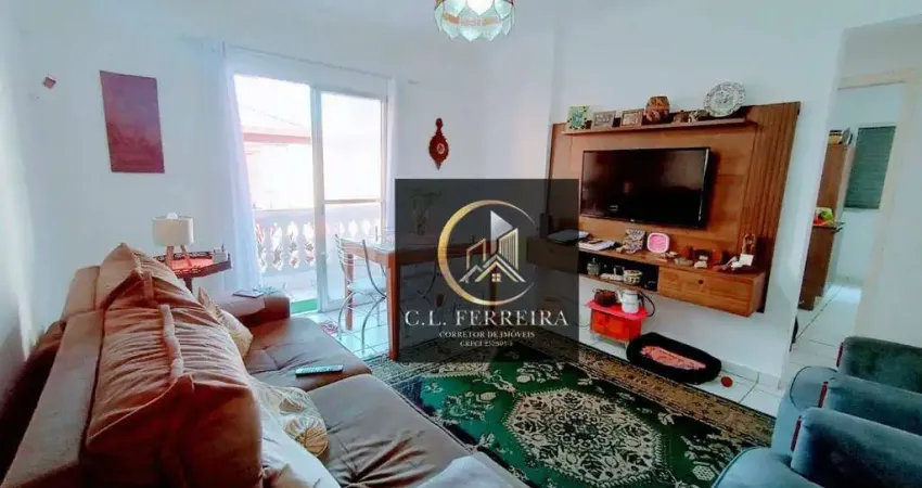 Apartamento com 3 dormitórios à venda, 103 m² por R$ 450.000,00 - Tupi - Praia Grande/SP