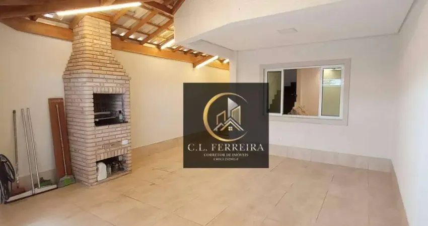 Casa com 2 dormitórios à venda, 90 m² por R$ 450.000,00 - Balneário Pires - Praia Grande/SP