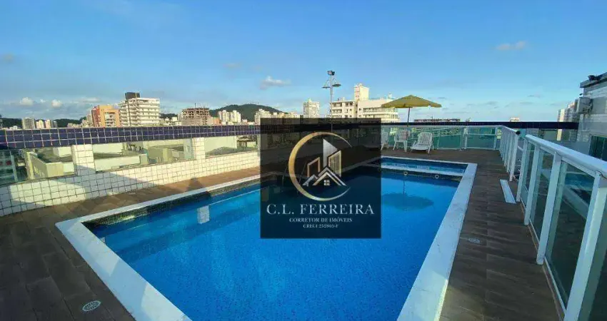 Apartamento com 2 dormitórios à venda, 87 m² por R$ 660.000,00 - Boqueirão - Praia Grande/SP